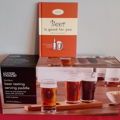 Beer Book & Serving Paddle