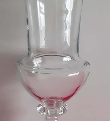 Clear Glass Vase/Urn