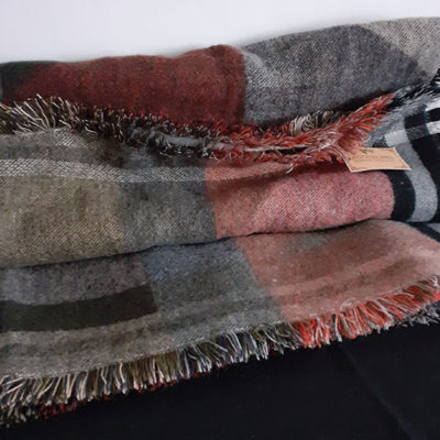 Large Tweed Colour Scarf