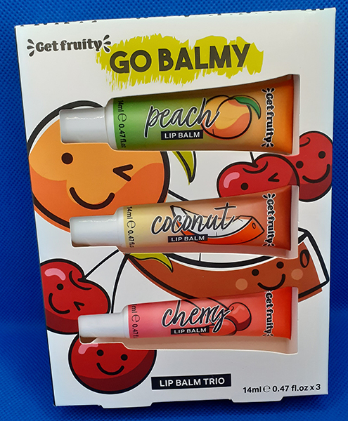 Get Fruity set of Lip Balms